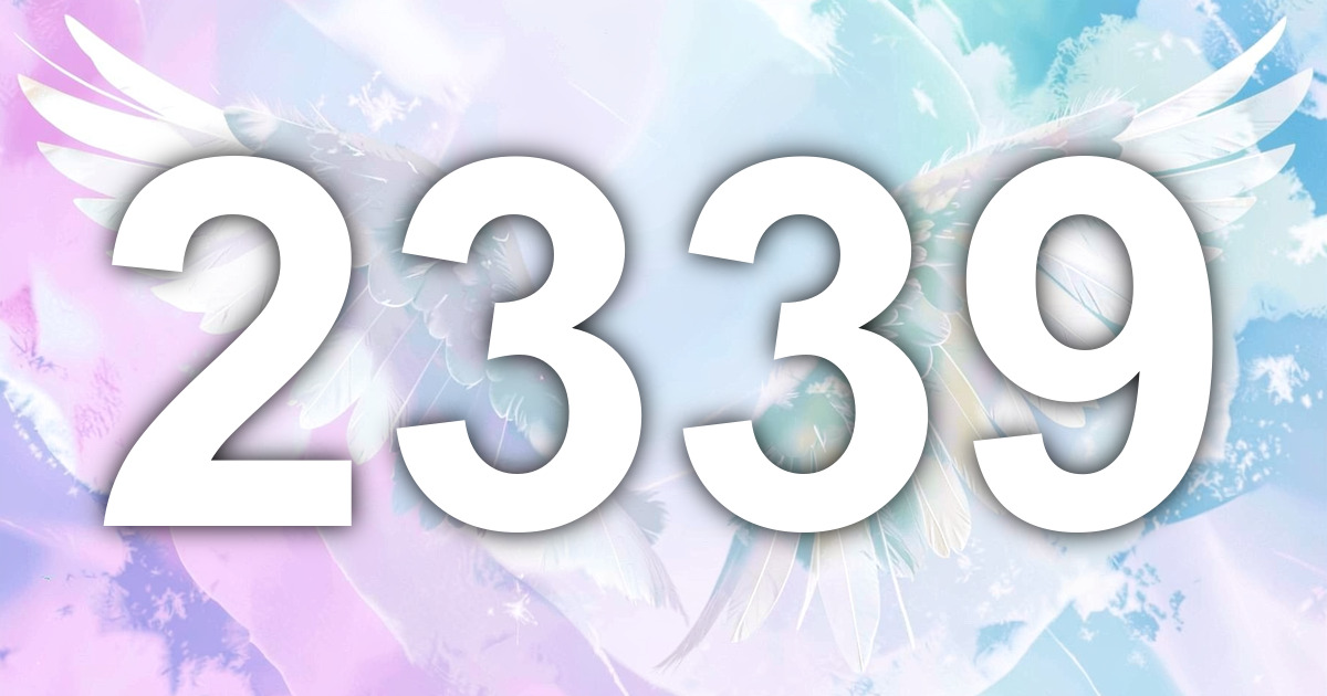 2339 Angel Number Meaning: Say What Lets the Chapter End | All Angel ...